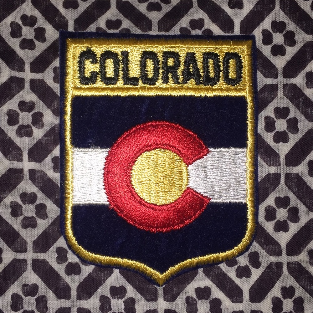 Vintage State of Colorado Patch